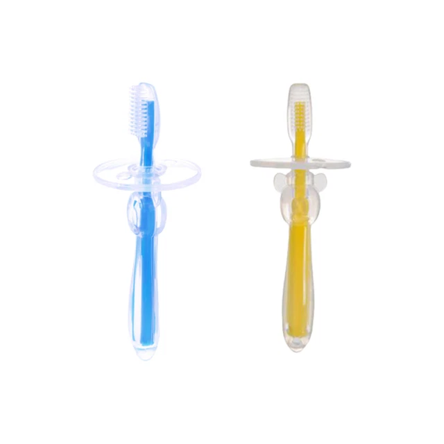 2 pz spazzolino da morso bambino giocattolo spazzolino da denti assistenza sanitaria