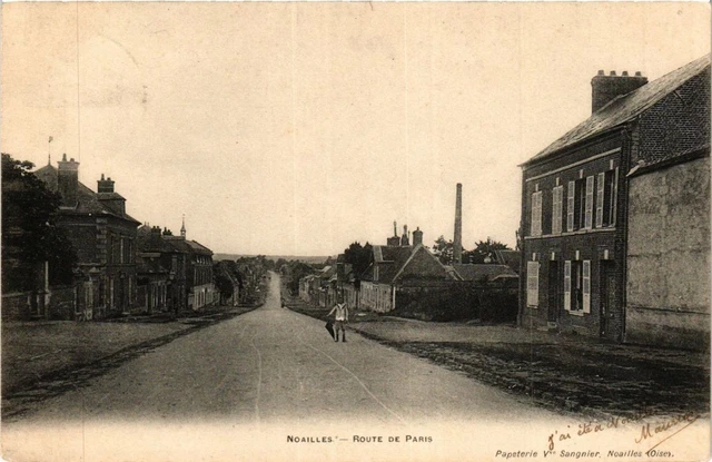 CPA NOAILLES Route de Paris (377325)