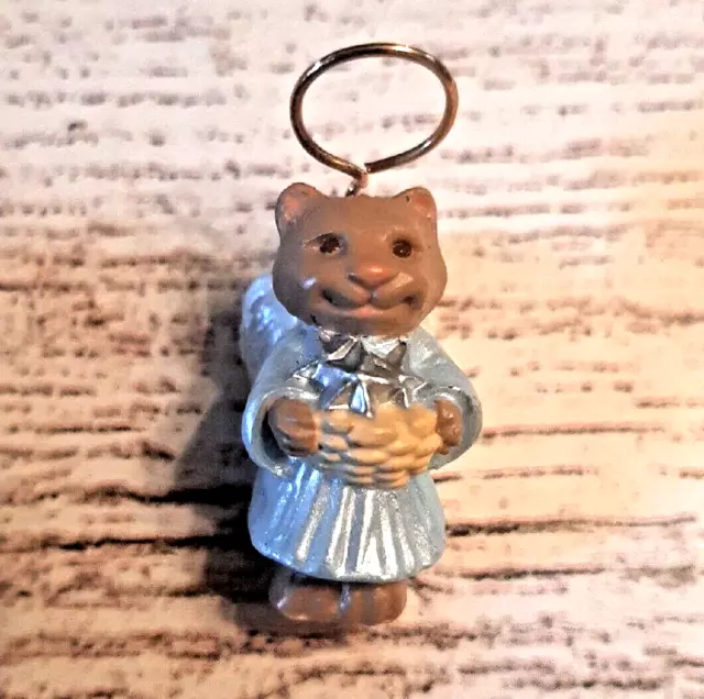 1993 Mini Natures Angels Cat Ornament Hallmark Miniature Kitten #4 in Series Box