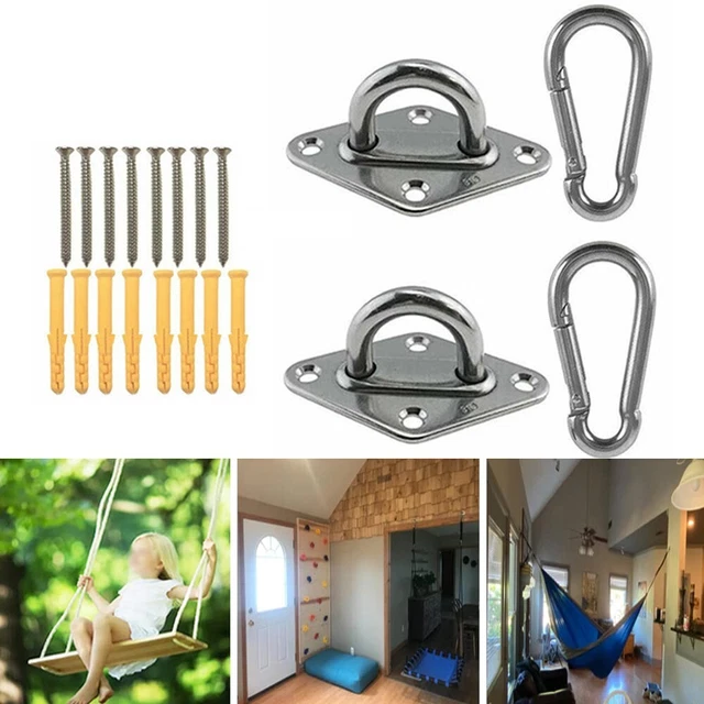 4 Pièces 200g Poids Avec Crochet En Acier Chromé Ensemble De Poids D'étalonnage Ensemble De Masse à Fente De Laboratoire Pour Les Expériences D'enseignement à La Maison Et à