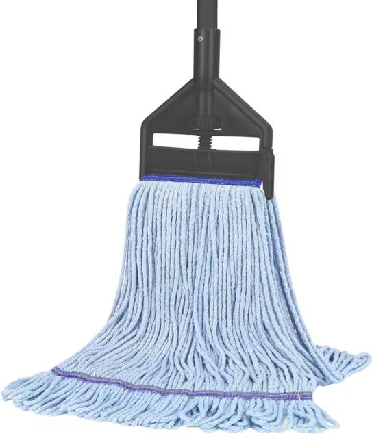 Looped-End Commercial Industrial Cotton Mop for Floor Cleaning ,Heavy Duty St...