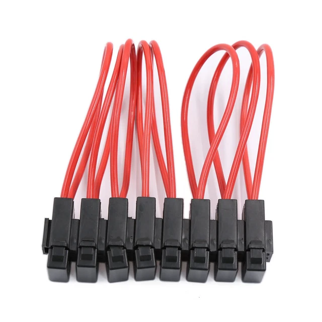 Lot de 8 fil Lame Porte-fusible en ligne résistant à l'eau pour vélo voiture
