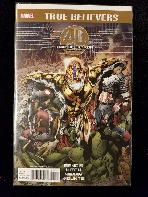 TRUE BELIEVERS: AGE OF ULTRON Comic #1 (Jun 2015, Marvel) 9.2 NM-