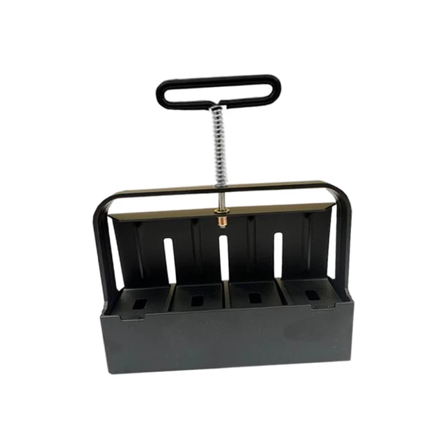 Boden 2\"" Handheld schnell herstellen Quad Bodenblock Maker Aluminium