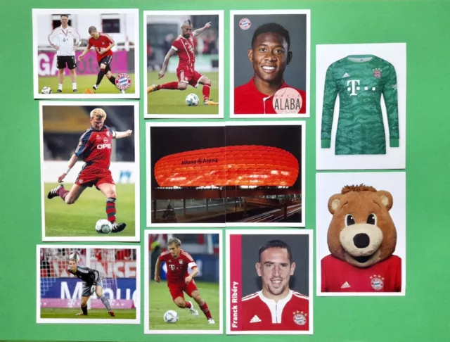 Panini, FC BAYERN MÜNCHEN Verschiedene Serien 2000-2021 , 20 aus Liste wählen