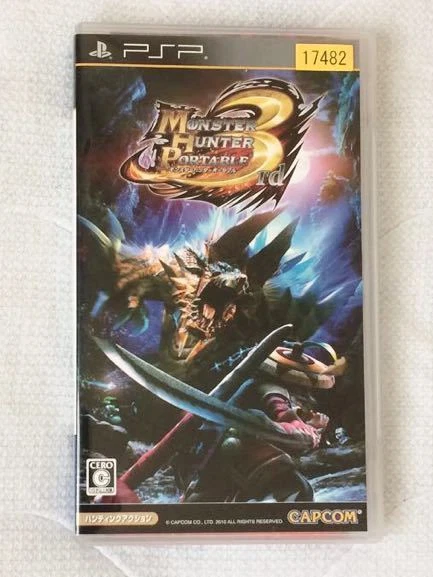 714 Monster Hunter Portable 3rd PSP UMD Capcom Japan a1
