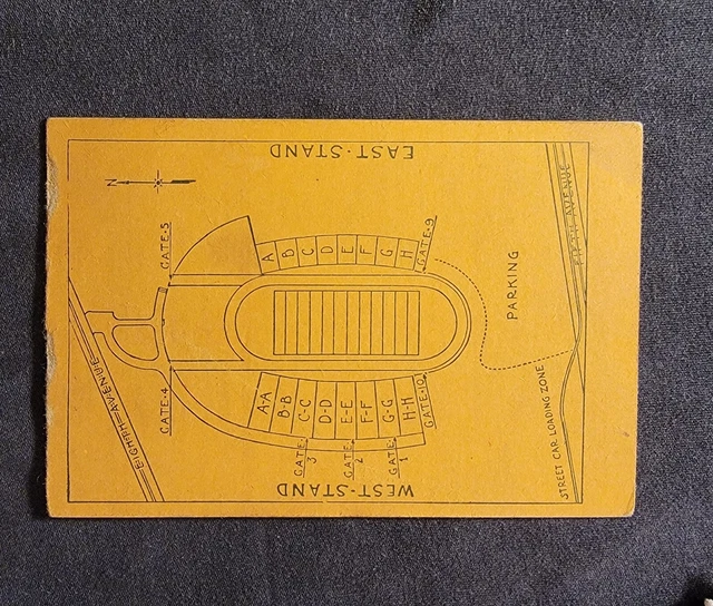 RARE 1929 Georgia Bulldogs vs. Alabama Vintage Tickets!! NCAA relic!! 4