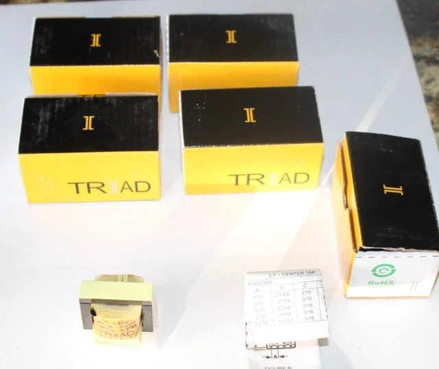 Lot Of 5  Triad Magentics  Ty-146P