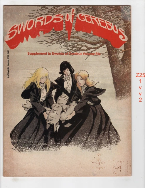 Swords of Cerebus Supplement to Volume Six #0 VF/NM 1984 Aardvark-Vanaheim z2512