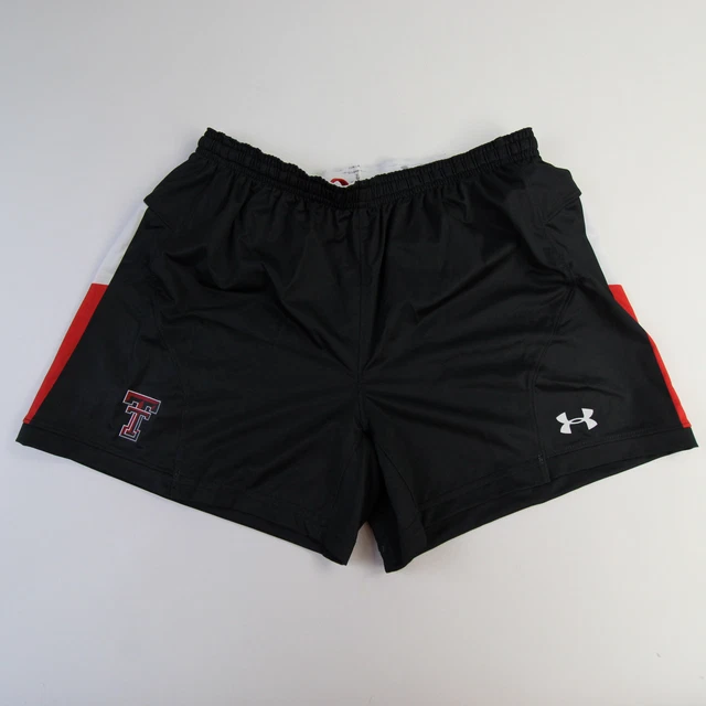 Texas Tech Red Raiders Under Armour Athletic Shorts Men's Black/Red New