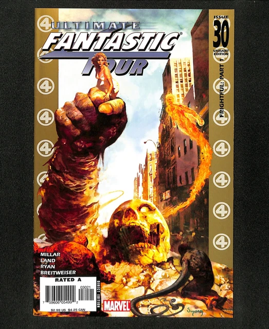 Ultimate Fantastic Four #30 Arthur Suydam Variant Marvel 2006