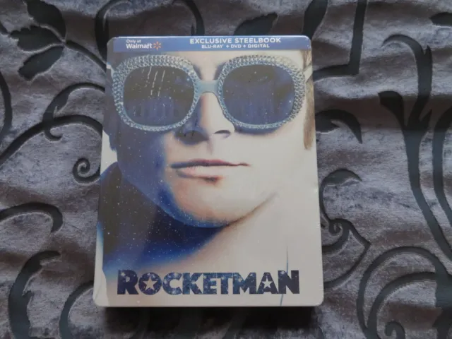 NEW-Rocketman (Blu-ray/DVD/Digital) Steelbook*Elton John/Taron Egerton