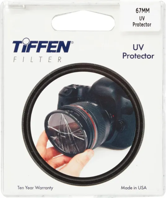 Genuine Original Tiffen 67mm UV & Lens Protector Filter Brand New