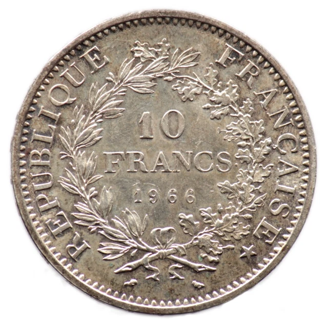 10 FRANCS 1966 - FRANCE - Hercule (argent / silver) 09
