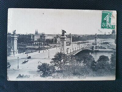 CPA 75 PARIS Perspective du Pont Alexandre III et de l'Esplanade des Invalides 
