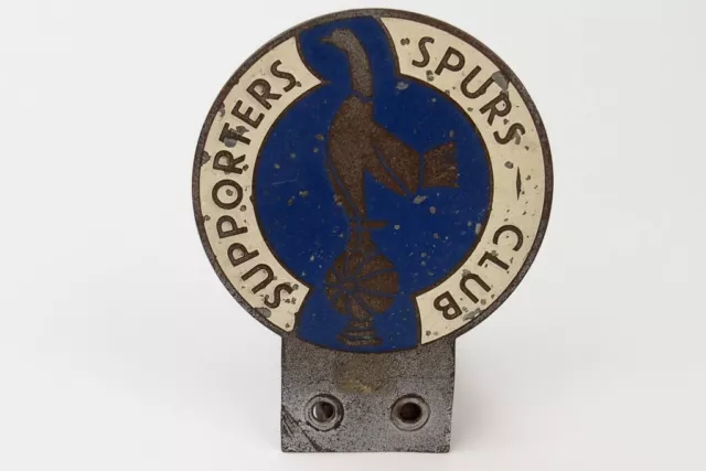 Auto Plakette - Supporters Spurs Club - vintage car badge