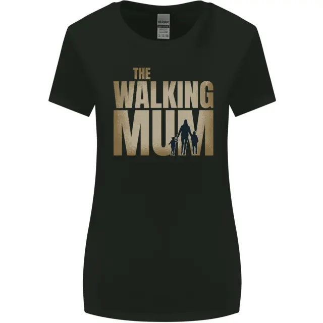 The Walking Mum Funny Mothers Day Mummy Womens Wider Cut T-Shirt