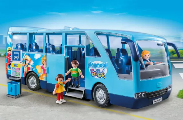 Playmobil -- Pièce de rechange -- Bus FunPark 9117 --
