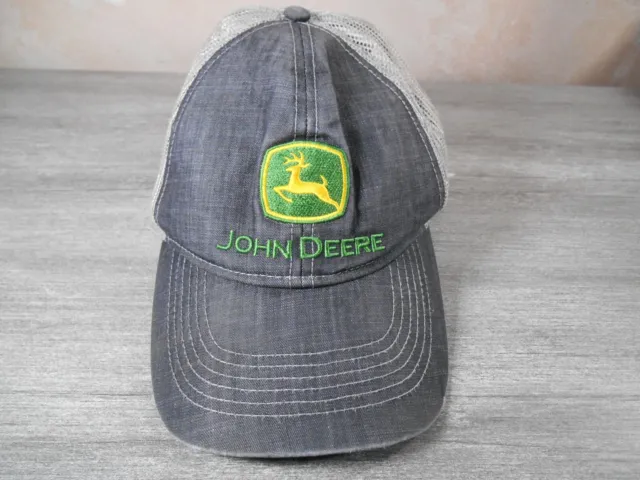 John Deere Snapback Mesh Trucker Style Hat One Size Fits Most