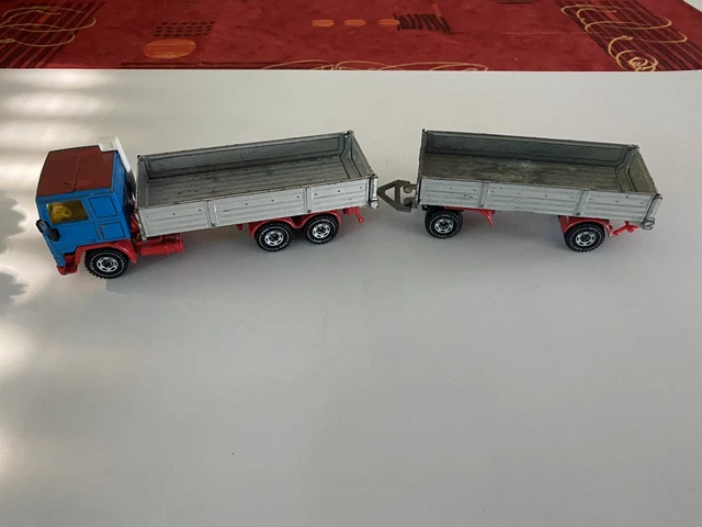 Camion Volvo Dusolier Avec Remorque SIKU échelle 1/50 - Occasion