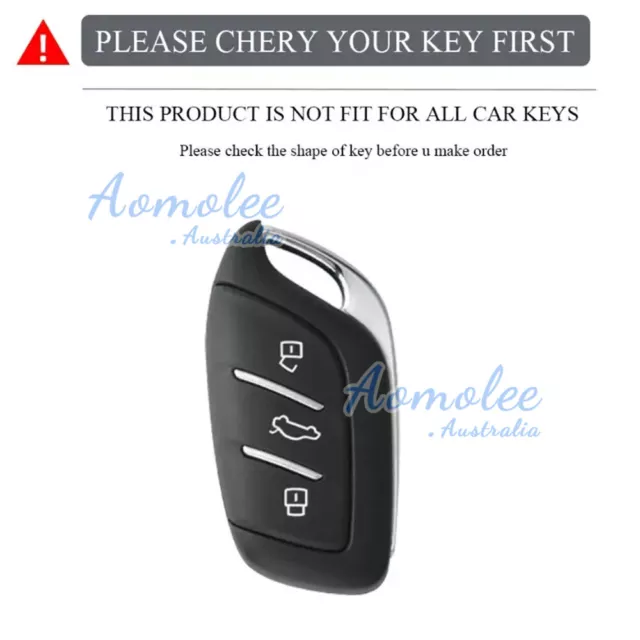 TPU Car Remote Key Case Key Fob Cover For MG ZS EV 2022 HS MG3 MG5 MG6 MG7 White 3