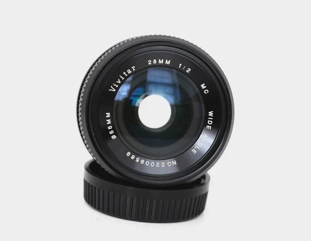 Vivitar 28mm f/2 MC Wide Angle lens (Kino) Pentax K mount
