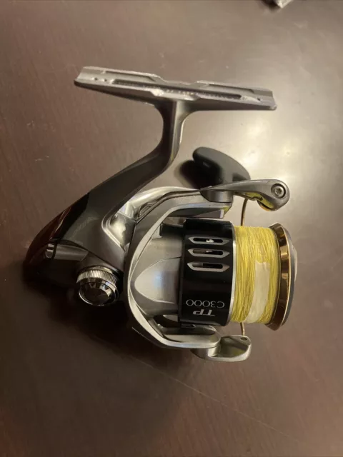 SHIMANO TWIN POWER C3000XG Spinning Reel Excellent