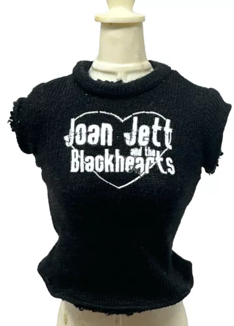 Top ~ Model Muse Barbie Doll Black Joan Jett And The Blackhearts T-Shirt