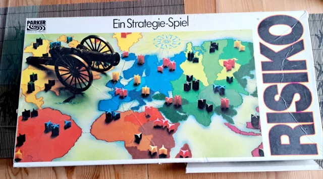 Parker Risiko Strategiespiel alt