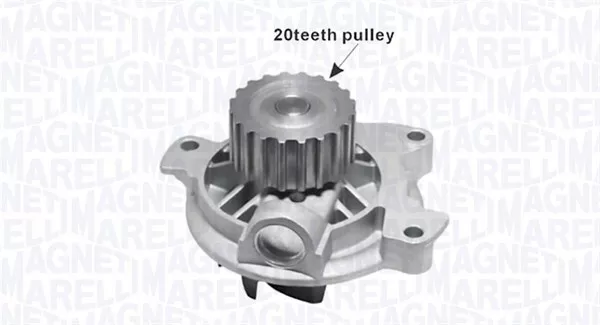 352316171183 Magneti Marelli Water Pump For Audi Vw