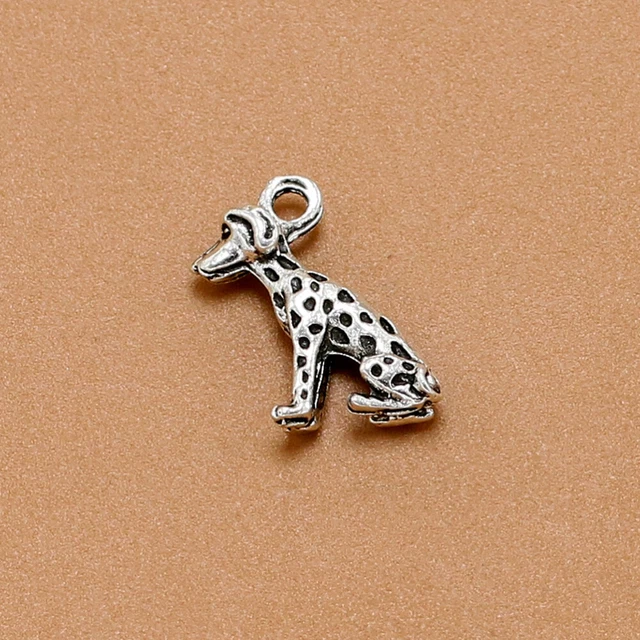 20pcs DIY pendant charms Alloy Spotted Dog Pendants Charms DIY Jewelry