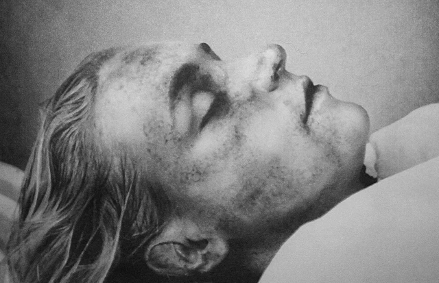 Antique Post Mortem Marilyn Photo 487b Oddleys Strange & Bizarre