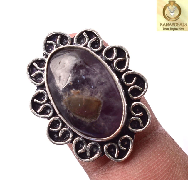 Amethyst Plated Ring Sensational Jewellery 8 GM Value-Priced @1.99-69897