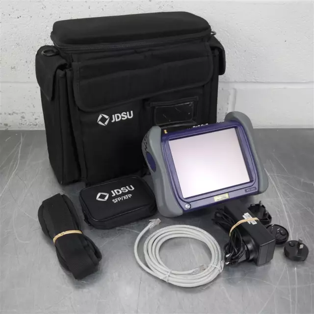 JDSU MTS 5800 TB/MTS-5800 Communications Analyzer In Case with Accessories JDSU MTS 5800 TB/MTS-5800 Communications Analyzer In Case with Accessories