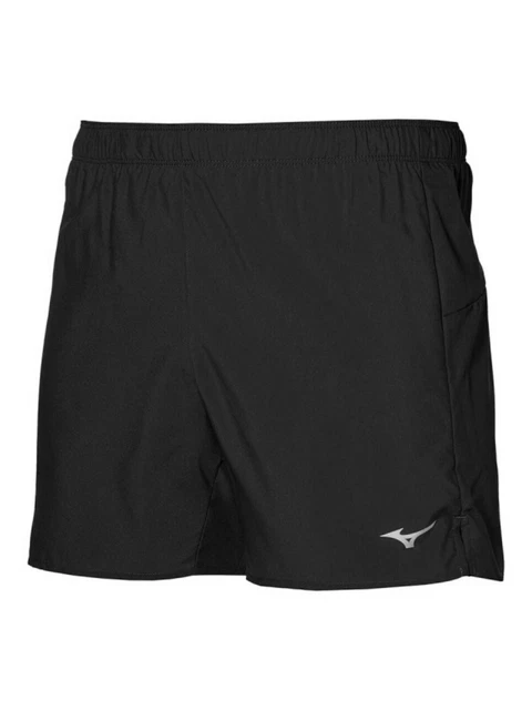 PANTALONCINI MIZUNO CORE 5.5 j2gb1155 09 BERMUDA SHORTS NERO SPORTIVI NUOVI