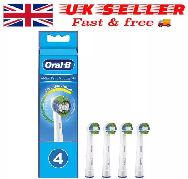 Oral-B Precision Clean 4 Electric Toothbrush Heads CleanMaximiser Technology