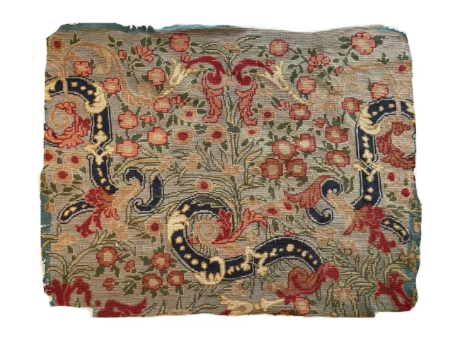 19th Century French Needlepoint Textile