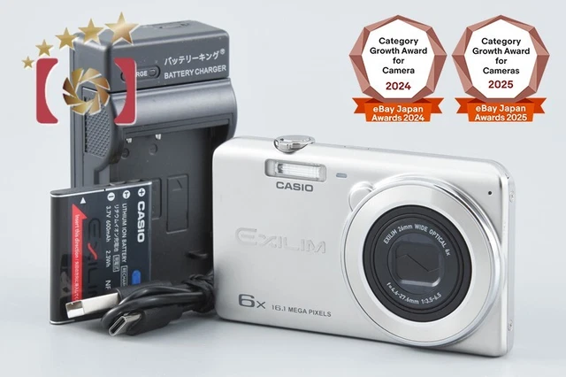 CASIO EXILIM EX-ZS26 Silver 16.1 MP Digital Camera w/ Box from