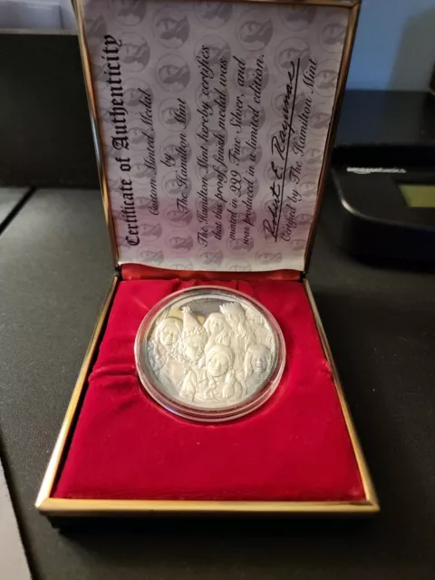 Hamilton Mint 1975 Halloween Medallion