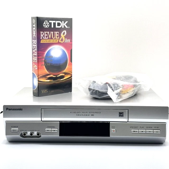 PANASONIC OMNIVISION PV4525S VCR VHS Video Player Recorder No Remote