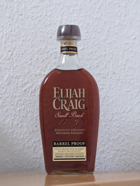 Elijah Craig Barrel Proof - 0,7l - Batch C922 -Kentucky Straight Bourbon Whiskey
