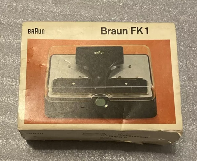 Braun Motorklebepresse FK1 für Super8 Filme