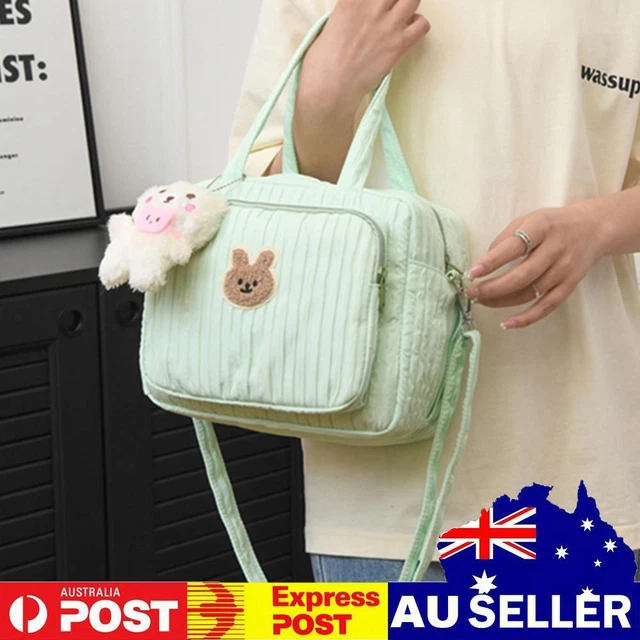 Baby Diaper Bags Cute Cartoon Mommy Stroller Nappy Bag Mom Travel Tote (Green)