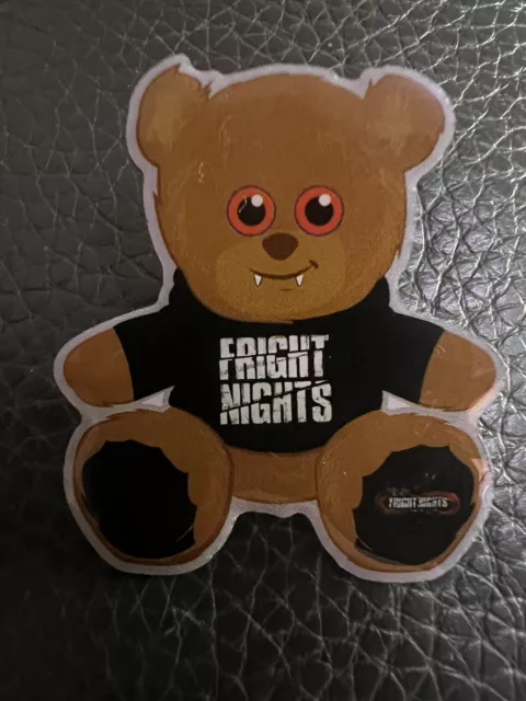 Thorpe Park CollectaBear Fright Nights Pin badge Merlin