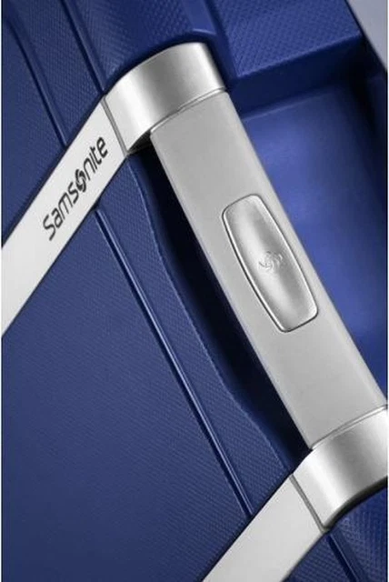 Samsonite S'Cure Spinner M Koffer, 69 cm, 79 Liter, Blau (Dunkelblau)