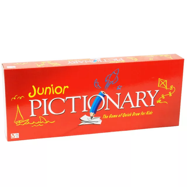 Junior Pictionary GAME Family Board Game Kid Kids Educational Toy Party Game