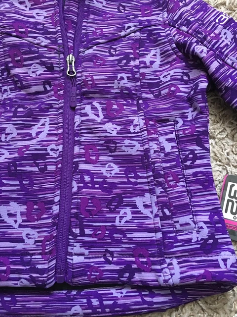 Bnwt Girls Weatherproof 32 Degrees Jacket/Coat. Age 4. Purple 3