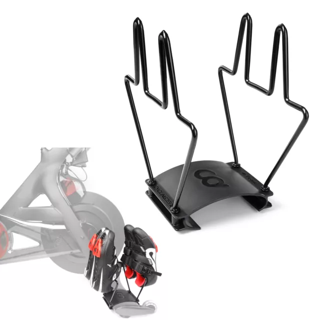 CyclingDeal Shoe Rack Hanger for Peloton Bike & Bike+ Holds Two Pairs of Shoes