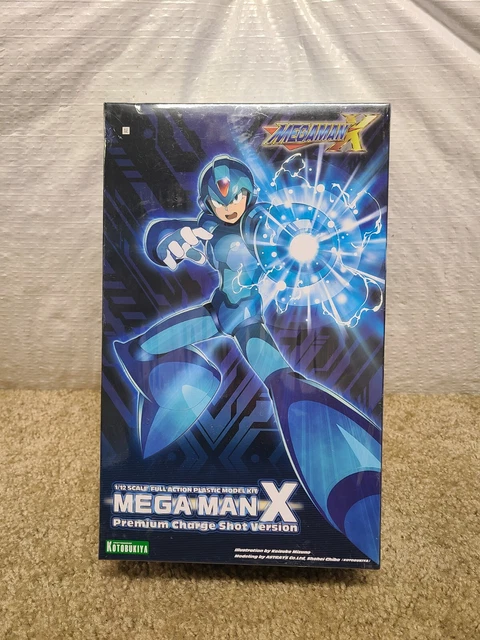 Kotobukiya Mega Man X Premium Charge Shot Version 1/12 Scale Plastic Model Kit
