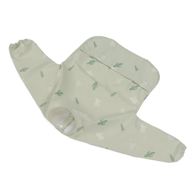 Bavoir à Manches Jolie Boucle De Bavoir Imperméable à Manches Longues Pour Bébé 3